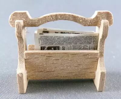 Lundby of Sweden # 6855 - Magazine Rack Mint Condition House Furniture