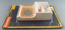 Lundby of Sweden # 7116 - White & Orange Vanity Unit with Miror and Seat Dolls House Furniture Mint on Cerd