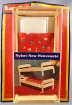 Lundby of Sweden # 7186 -Bunkable Bed Children\'s Room Mint on Card Dolls House Furniture