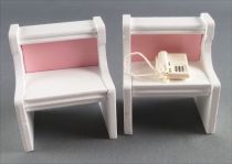 Lundby of Sweden - Chambre Pink Heaven 2 Tables de Nuit Maison de Poupée