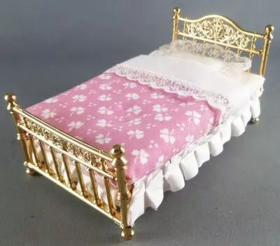 Lundby of Sweden - Chambre Pink Heaven Lit Double Maison de Poup�e