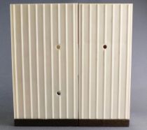 Lundby of Sweden - Cook Unit + Sink Unit Orange Ceramic Wall Dolls House Furniture