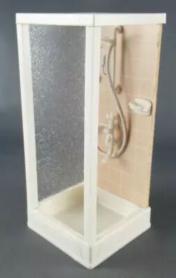 Lundby of Sweden - Douche Murs Carreaux Cr�me Maison de Poup�es
