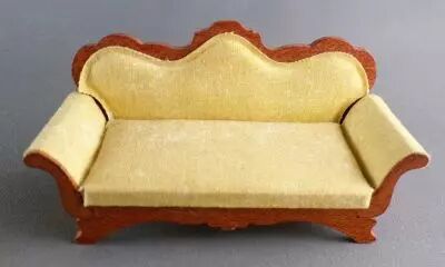 Lundby of Sweden - Fabric Sofa Wood & Fabrics Dolls House Furniture