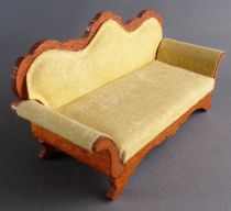 Lundby of Sweden - Fabric Sofa Wood & Fabrics Dolls House Furniture