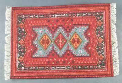 Lundby of Sweden - Persian Carpet 160 x 115 mm Table Dolls House Furniture