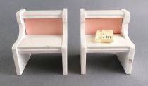Lundby of Sweden - Pink Heaven Room 2 Night Tables Dolls House Furniture