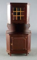 Lundby of Sweden - Wooden  Angle Cupboard Cabinet Dolls House Furniture