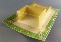 Lundby of Sweden 1507 - Coiffeuse avec Miroir Tissus Blanc Rayé Jaune Neuf Blister Maison de Poupées