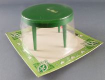 Lundby of Sweden Réf 1504 - Table Cuisine Ronde Verte Maison de Poupées Neuf Blister