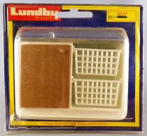 Lundby of Sweden Réf 2571 - Bloc Lessive Evier Paniers Buanderie Neuf sous Blister Meuble Maison de Poupées