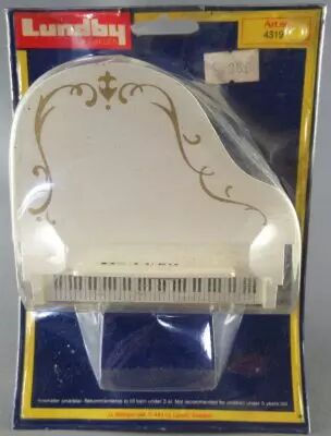 Lundby of Sweden R�f 4319 - Piano � Queue & Si�ge Maison de Poup�es Neuf Blister