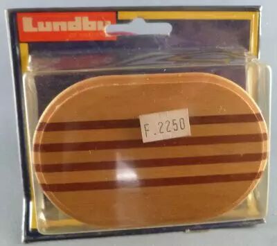 Lundby of Sweden R�f 4370 - Table Salle � Manger Ch�ne Clair Maison de Poup�es Neuf Blister