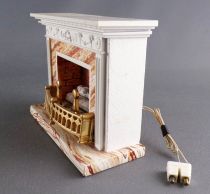 Lundby of Sweden Réf 5772 - Cheminée avec Eclairage Maison de Poupées