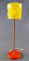 Lundby of Sweden Réf 6168 - Lampadaire Jaune avec Ampoule Maison de Poupées