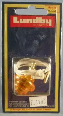 Lundby of Sweden R�f 6184 - Applique Murale Orange Maison de Poup�es Neuf Blister