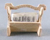 Lundby of Sweden Réf 6855 - Porte -Revues avec Etiquette Lundby Etat Neuf Maison de Poupées