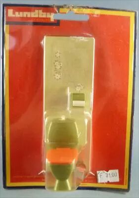 Lundby of Sweden R�f 8830 - WC Murs Carreaux Verts Maison de Poup�es Neuf Blister