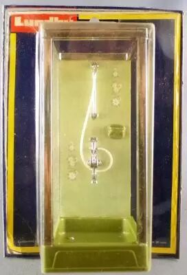Lundby of Sweden R�f 8831 - Douche Murs Carreaux Vert Neuf sous Blister Bleu Maison de Poup�es
