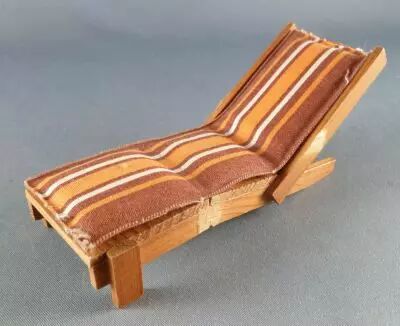Lundby of Sweden R�f 8873 - Chaise Longue Jardin Maison de Poup�es
