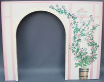 Lundby Petra # 61508 - Play-House - Spare Part Printed Cardboard Wall Sleeping Room Balcony 29 cm Doll