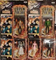 Lupin the 3rd - Set of five carded action figures - Banpresto