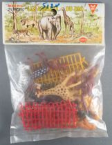 m f Blue-Box - 54m - Zoo - 21 Pieces Mint in Bag as Britains Starlux