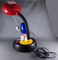  M&M\'s - Bleu sur Lampe de Bureau Parlante