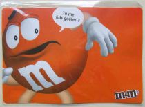 M&M\'s - Placemat Red Tu me Fais Goûter ? (Do you make me taste?)