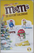 M&M\'s 3D Advent Calendar - 2021 - Mint with Chocolates