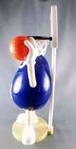 M&M\'s candy dispenser - Blue Basketball Player under the Basket