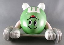M&M\'s Candy Dispenser - Green as Weightlifter