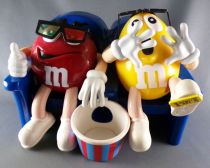 M&M\'s candy dispenser - Red and Yellow at the Theaters