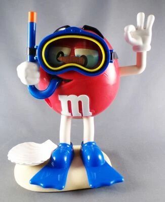 M&M\'s candy dispenser - Red Diving