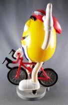 M&M\'s candy dispenser - Yellow Cyclist
