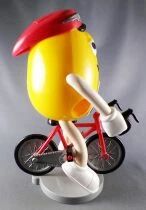 M&M\'s candy dispenser - Yellow Cyclist