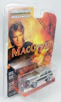 MacGyver - Greenlight Hollywood - 1986 Jeep Cherokee Wagoneer 1/64ème