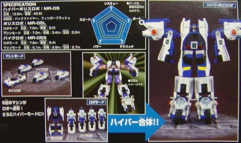 Machine Robo Rescue Mrr 02 Hyper Police Robo 