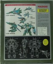 Macross VF-1J Variable fighter 1/55e Blue Mint