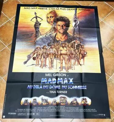 Mad Max 3 : Au-del� du d�me du tonnerre - Affiche 120x160cm - Warner-Columbia (1985)