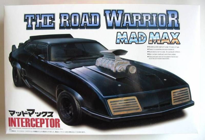 Mad Max The Road Warrior Interceptor Model Kit Aoshima