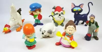Madame Pepperpote - Figurines pvc Maia Borges - S�rie compl�te des 8 personnages