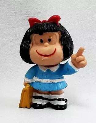 Mafalda - Figurine PVC Comics Spain - Mafalda �coli�re (robe bleu)