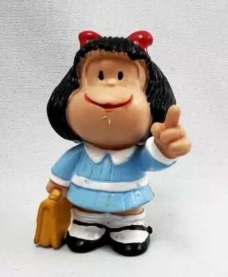 Mafalda - Figurine PVC Comics Spain - Mafalda �coli�re (robe bleu clair)
