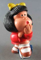 Mafalda - M+B Maia Borges - PVC figure Mafalda thoughtful