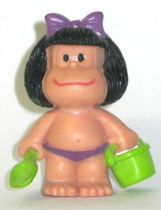 Mafalda at the beach (purple & green) Comics Spain pvc figure