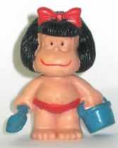 Mafalda at the beach (red & blue) Comics Spain pvc figure