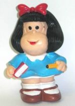 Mafalda schoolgirl Maia + Borges Squeeze toy