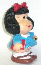 Mafalda schoolgirl Maia + Borges Squeeze toy