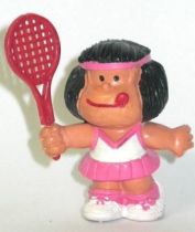 Mafalda tennis (pink & blue) Comics Spain pvc figure